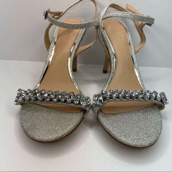 Jewel Badgley Mischka Heel Sandals - Picture 12 of 13